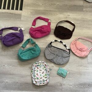 Y2K Vintage Claire’s Kids Girls Purses Hand Shoulder Bags Wallet Mini Backpack